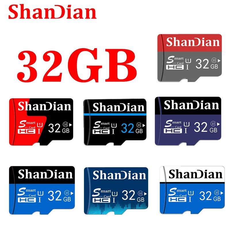 SHANDIAN ޸ ī ũ SD ī,  ÷ TF SD ī ÷, äο , Ʈ SD ī + SD , 128GB, 64GB, 32GB